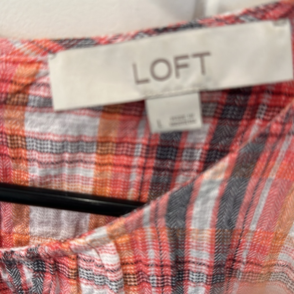 LOFT blouse sz L - Picture 3 of 4